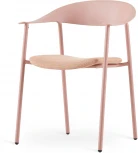 Стул Eila с подушкой пластик розовый Stool Group арт.УТ000039780