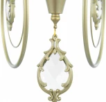 Подвесная люстра Arte Milano AM349920 349920/8 CG (220V, подвески, на цепи, подсвечник, свеча)