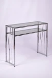 Консольный стол AllConsoles 1121-CS grey серебряный