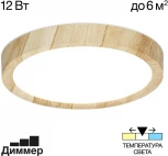 Настенно-потолочный светильник Citilux Бейсик CL738122N (регулировка яркости, LED, 220V, круглые, IP40)