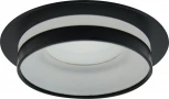 Светильник встраиваемый Feron DL362 LUNA 48812 MR16 G5.3 черный (круглые)