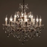 Подвесная люстра L'Arte Luce Rococo L27912.65 (220V, хрусталь, подсвечник, свеча)