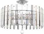 Потолочная люстра хрустальная на штанге Arte Milano Sorrento-1409 371409/6/100/470 CR (220V)