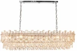 Подвесная люстра Fluorite Constancia FL1064-21P (220V, хрусталь, на цепи)