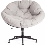 Кресло CLOUDE (Рогожка,Металл /Бежевый)