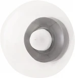 Настенный светильник Crystal Lux BOSQUE AP1 BLACK/TRANSPARENT (LED, 220V)