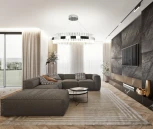 Подвесная люстра с таймером Natali Kovaltseva INNOVATION STYLE 83014 (LED, 220V, хрусталь, пульт управления, управление смартфоном, умный дом - LampSmart, на тросе, кольцо)