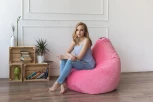 Кресло мешок Dreambag Груша Розовый Микровельвет (3XL, Классический) 5012641