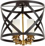 Потолочная люстра  Lumina Deco Astila LDP 1242-4 BK+MD