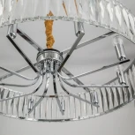Подвесная люстра Eletto EL321P10 (220V, хрусталь, подвески, на цепи, круглые)