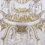 Подвесная люстра Bohemia AL7801 AL78101/10/250 B WMG (220V, хрусталь, свеча)