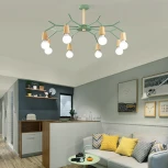 Потолочная люстра на штанге Les Color D95 Green Imperiumloft ﻿Lesc_01 (220507-23)