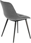 Обеденный стул La Forma (ex Julia Grup) Adam (Серый/ Металл,Пена,Сталь,Фанера)