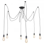 Подвесная люстра Lussole Lgo Shirley LSP-8172 (220V, на проводе, паук, IP21)