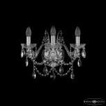 Бра Bohemia 1411 1411B/3/160 Ni (220V, подвески, подсвечник, свеча)