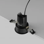 Встраиваемый светильник Maytoni Dip DL115-10W-4K-B (LED, 220V, круглые)