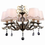 Подвесная люстра Natali Kovaltseva Calais 70012-5C ANTIQUE