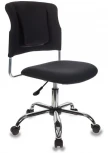 Кресло Бюрократ CH-322SXN черный 26-28 крестовина металл хром