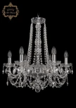 Подвесная люстра Art Classic 11.11 11.11.6.195.h-63.Cr.Sp (220V, хрусталь, на цепи, подсвечник, свеча)