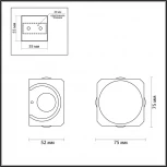 Архитектурная подсветка Odeon Light HIGHTECH MIKO 4222/8WL (LED, 220V, куб, IP54)