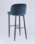 Стул барный Stool Group Оскар велюр сине-зеленый УТ000001369