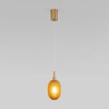Подвесной светильник Eurosvet Pineapple 50266/1 янтарный (220V, на проводе)
