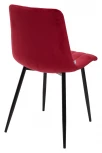 Обеденный стул M-City DUBLIN G108-38 винный/ черный каркас, велюр