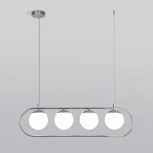 Подвесной светильник Eurosvet Ringo 50089/4 хром (220V, на тросе, шарики)