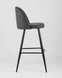 Стул барный Stool Group Лион темно-серая экокожа УТ000004031