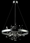 Подвесная люстра Crystal Lux Garden SPLED+3 D600 CHROME