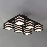 Потолочная люстра Citilux Киото CL133161 (220V, венге, куб)