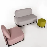 Диван R-Home Gawaii 2-х мест Розовый