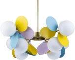 Подвесная люстра Loft IT Matisse 10008/8 mult (для детской, 220V, на тросе, шарики)