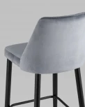 Стул барный Stool Group Диего велюр серый УТ000025319