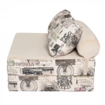 Бескаркасный диван Dreambag PuzzleBag Челси Бежевый XL 4906600