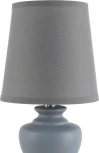 Настольная лампа Lumion Bianka 8164/1T серый, керамика/текстиль E14 1*40W 220V (выключатель)