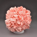 Интерьерная настольная лампа Uniel Гортензия ULW-R07 T/3000K/150C/A Белый/Лосось (220V, цветы, лепестки)