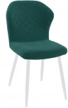 Стул 239М В10 GREEN, ножки белые Dikline 00-00064322