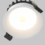 Встраиваемый светильник Maytoni Okno DL055-8W4K-SEN-W (LED, 220V, датчик движения, круглые, IP44)