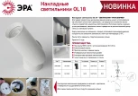 Спот карданный ЭРА OL18 BK (220V)
