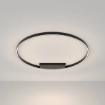 Потолочный светильник круглый Maytoni Rim MOD058CL-L65BK (LED, 220V, кольцо)