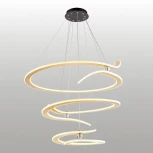 Подвесной светильник ярусный Lussole LSP-7380 (LED, 220V, пульт управления, на тросе)