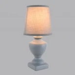 Настольная лампа Lumion Bianka 8164/1T серый, керамика/текстиль E14 1*40W 220V (выключатель)