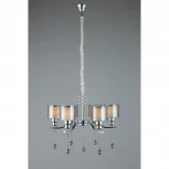 Подвесная люстра Omnilux 560 OML-56003-06 (220V, на цепи)