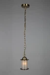 Подвесной светильник Omnilux Ferro OML-50306-01 (220V, на цепи, фонарь)