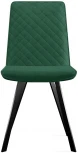 Стул 202 В10 GREEN, ножки черные Dikline 00-00062056