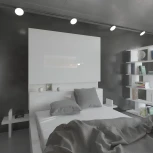 Трековый светильник однофазный светодиодный 220V Elektrostandard Pila 85078/01 a056103 (круглые)