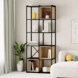 Стеллаж прямой VALE MIDI BOOKCASE LEVE (Черный) арт.LEV01099
