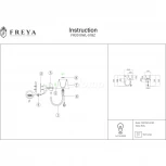 Бра Freya Betty FR2010WL-01BZ