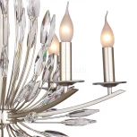 Подвесная люстра Favourite Feerie 1932-6P (220V, хрусталь, на цепи, подсвечник, свеча)